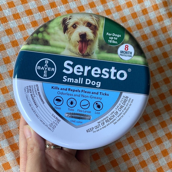 Bayer Small Dog Flea & Tick Collar, Under 18 lb, 8-Month Protection - Picture 1 of 15